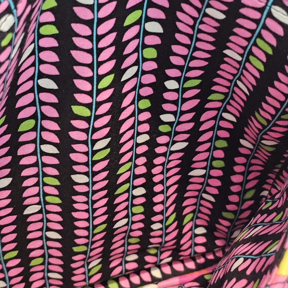 Vera Bradley Vibrant Floral Hipster/Crossbody Bag, GUC, Size Large - Picture 9 of 12